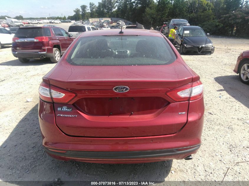 2016 FORD FUSION SE - 3FA6P0H73GR304026