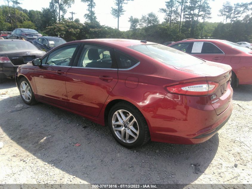 2016 FORD FUSION SE - 3FA6P0H73GR304026