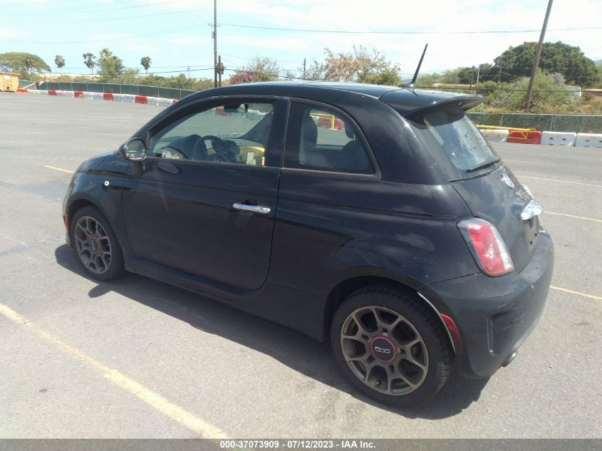 2013 FIAT 500 TURBO CATTIVA - 3C3CFFHH0DT750567