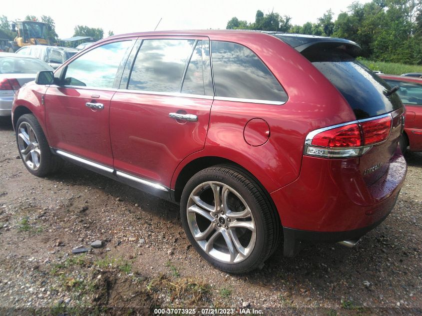 2013 LINCOLN MKX - 2LMDJ8JK4DBL48370