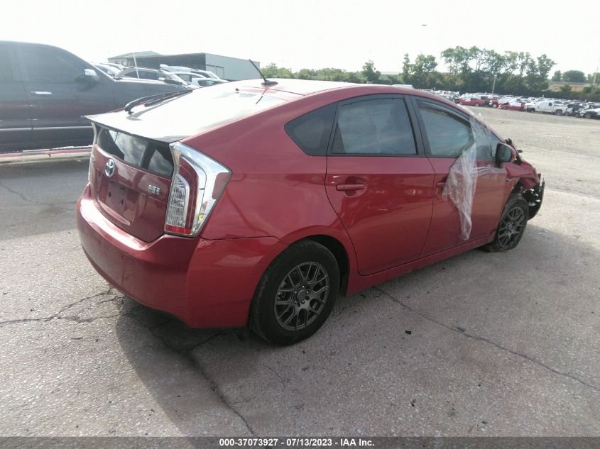 2015 TOYOTA PRIUS FOUR - JTDKN3DU1F0435305