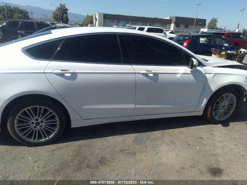 2016 FORD FUSION SE - 3FA6P0HD3GR342345