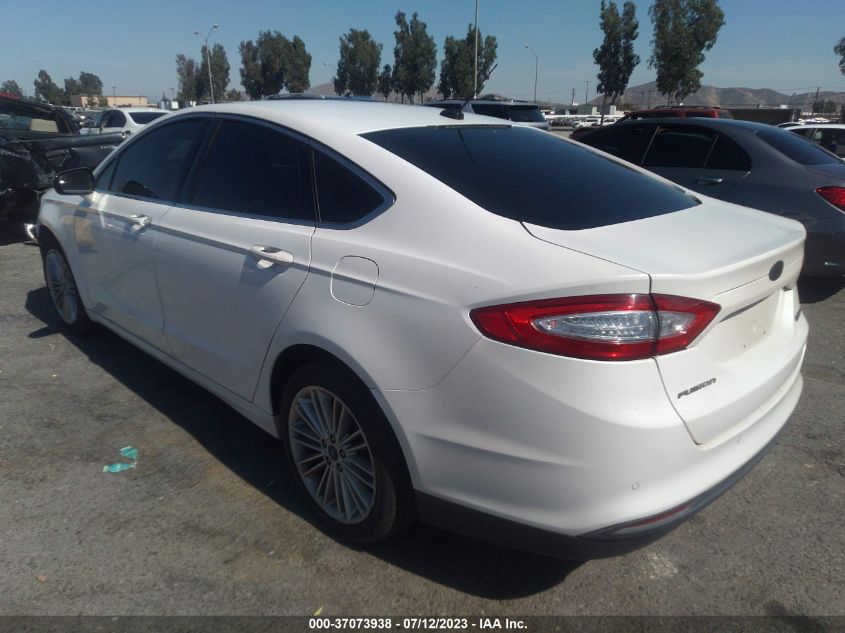 2016 FORD FUSION SE - 3FA6P0HD3GR342345