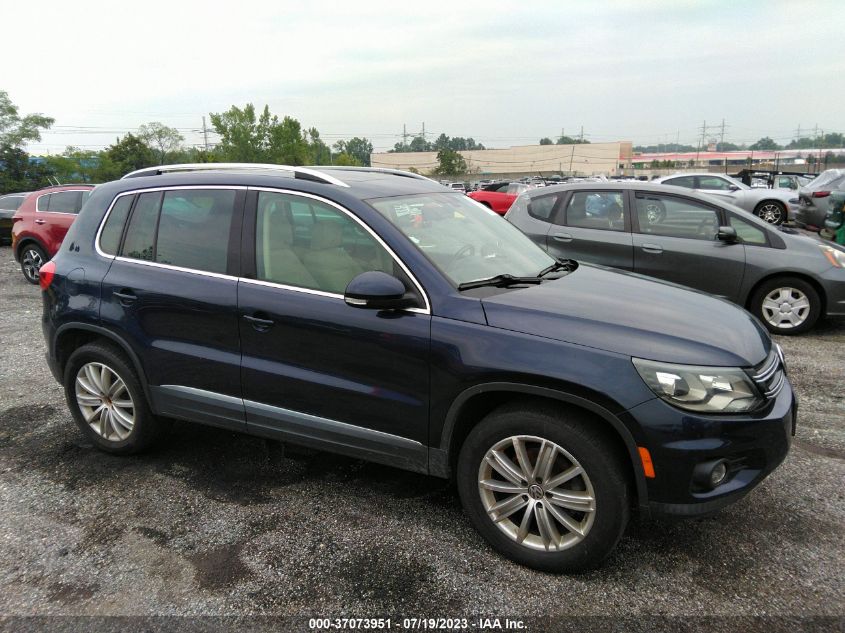 2016 VOLKSWAGEN TIGUAN SE - WVGBV7AX5GW507834