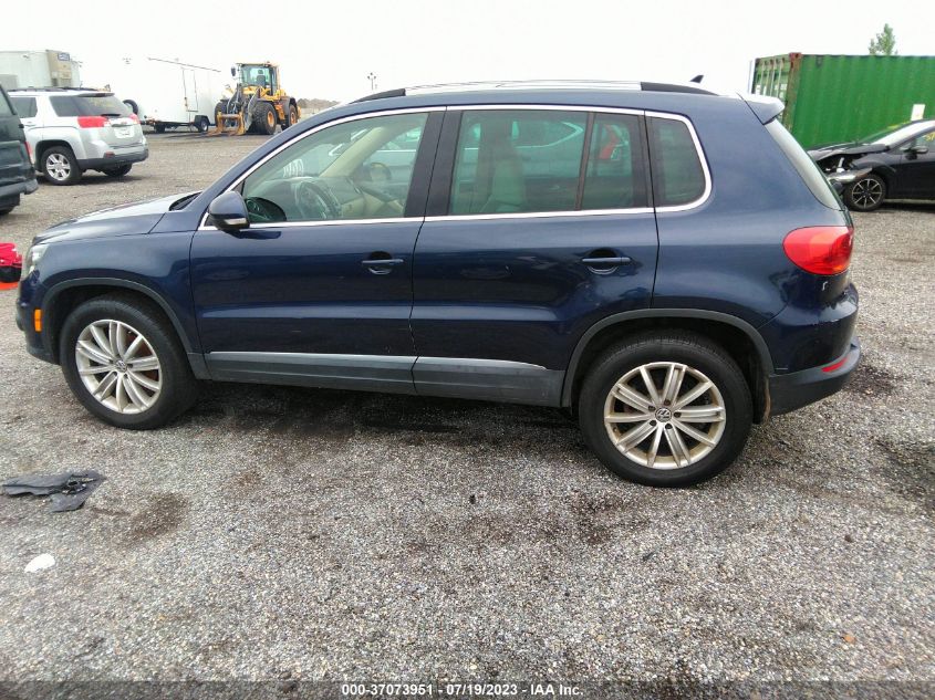 2016 VOLKSWAGEN TIGUAN SE - WVGBV7AX5GW507834