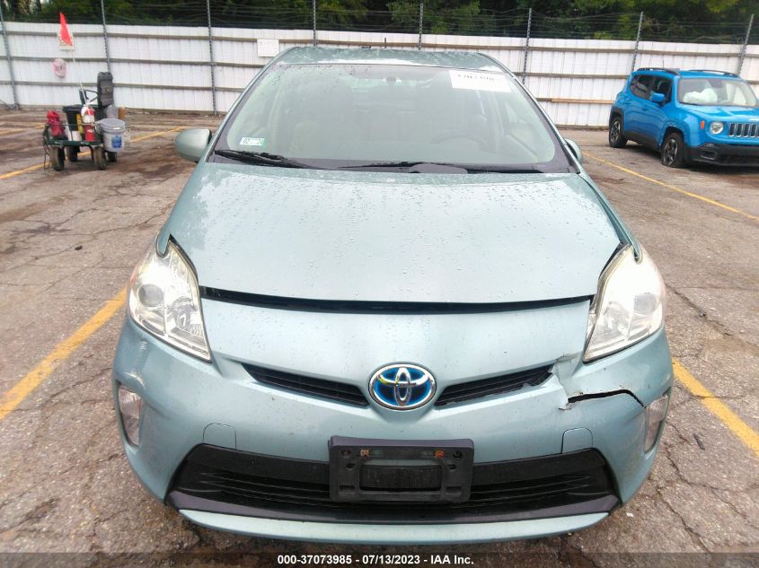 2013 TOYOTA PRIUS ONE/TWO/THREE/FOUR/FIVE - JTDKN3DU2D5606708