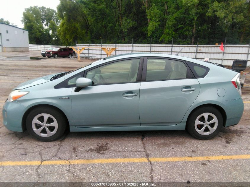 2013 TOYOTA PRIUS ONE/TWO/THREE/FOUR/FIVE - JTDKN3DU2D5606708