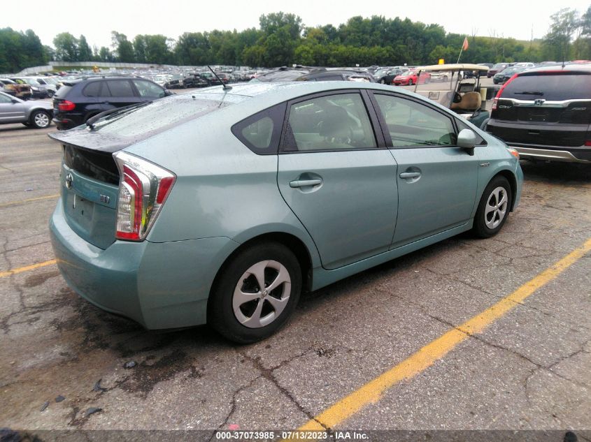 2013 TOYOTA PRIUS ONE/TWO/THREE/FOUR/FIVE - JTDKN3DU2D5606708