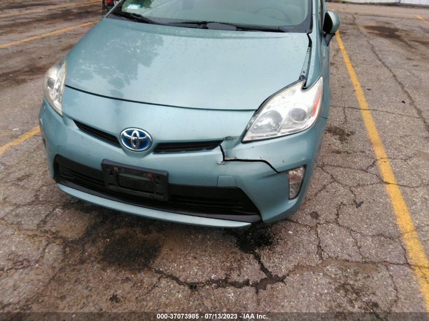 2013 TOYOTA PRIUS ONE/TWO/THREE/FOUR/FIVE - JTDKN3DU2D5606708