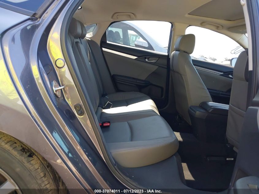 2019 HONDA CIVIC SEDAN EX-L - 19XFC1F70KE204481