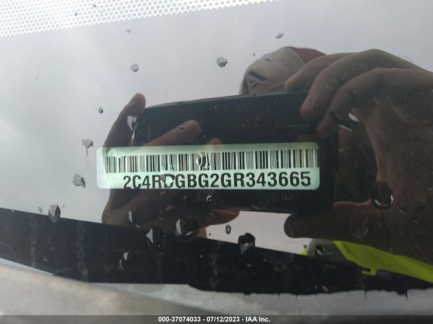 2016 DODGE GRAND CARAVAN SE PLUS - 2C4RDGBG2GR343665