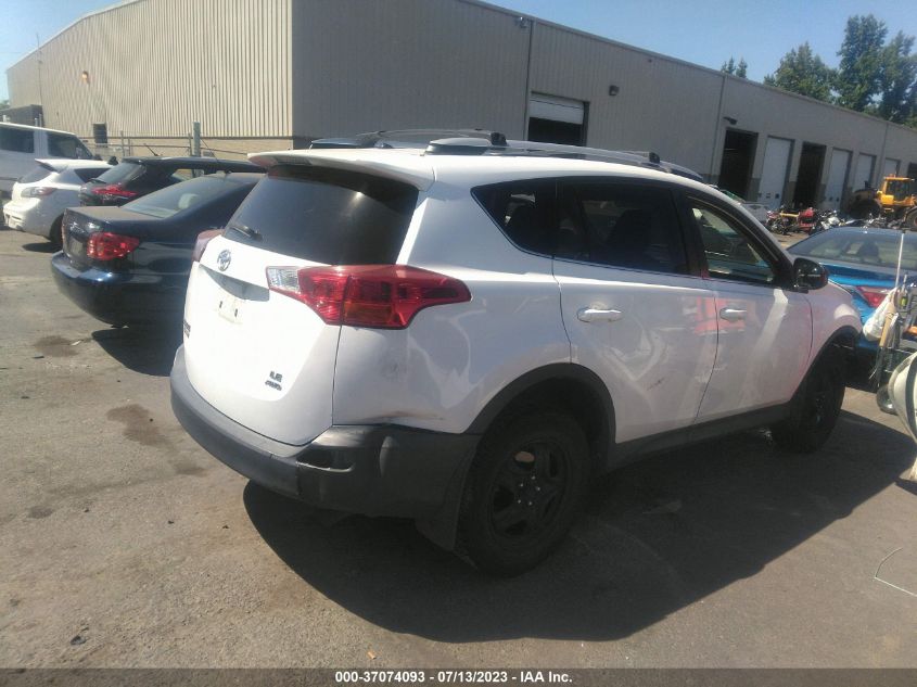 2014 TOYOTA RAV4 LE - 2T3BFREV3EW136268