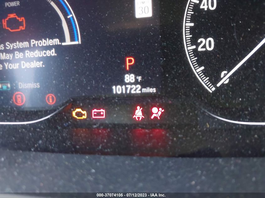 2019 HONDA INSIGHT EX 19XZE4F52KE021980