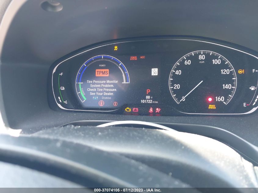 2019 HONDA INSIGHT EX 19XZE4F52KE021980