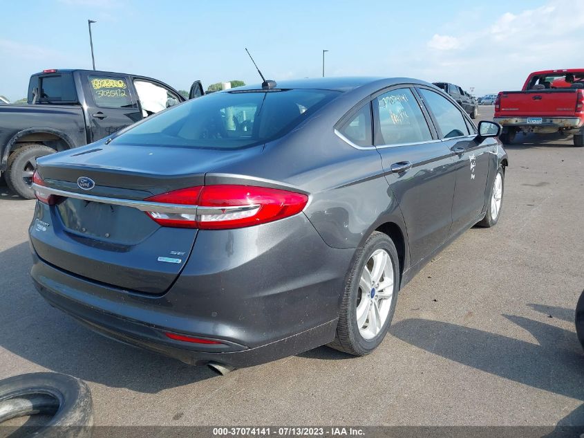 2018 FORD FUSION SE - 3FA6P0HD2JR176830