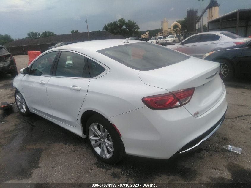 2016 CHRYSLER 200 LIMITED - 1C3CCCAB0GN142095