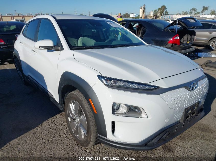 2021 HYUNDAI KONA EV LIMITED - KM8K33AG7MU101804