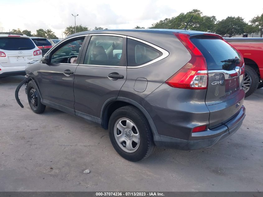 2016 HONDA CR-V LX - 2HKRM3H3XGH504869