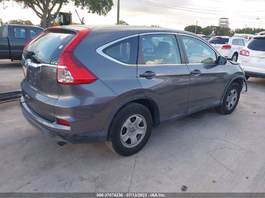 2016 HONDA CR-V LX - 2HKRM3H3XGH504869
