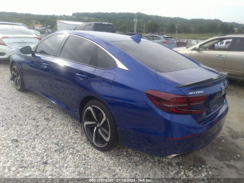 2020 HONDA ACCORD SEDAN SPORT - 1HGCV1F35LA001702