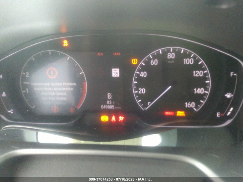 2020 HONDA ACCORD SEDAN SPORT - 1HGCV1F35LA001702