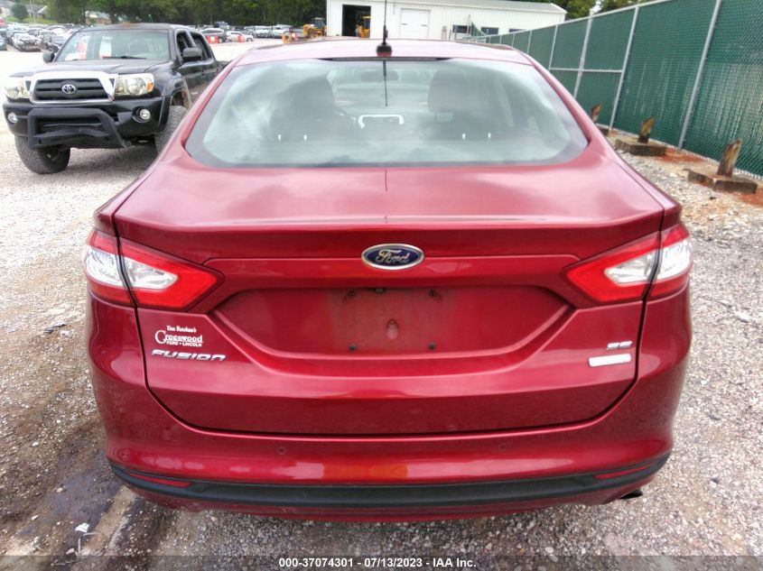 2016 FORD FUSION SE - 3FA6P0HD4GR297075