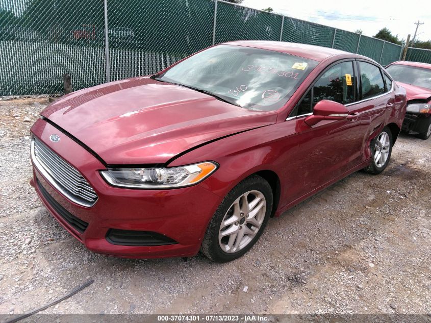 2016 FORD FUSION SE - 3FA6P0HD4GR297075