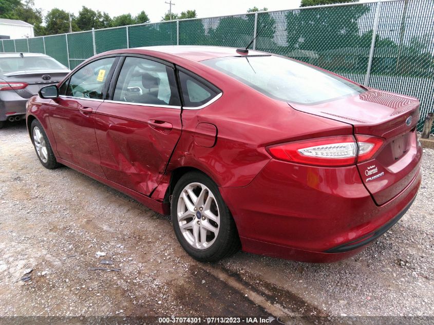 2016 FORD FUSION SE - 3FA6P0HD4GR297075