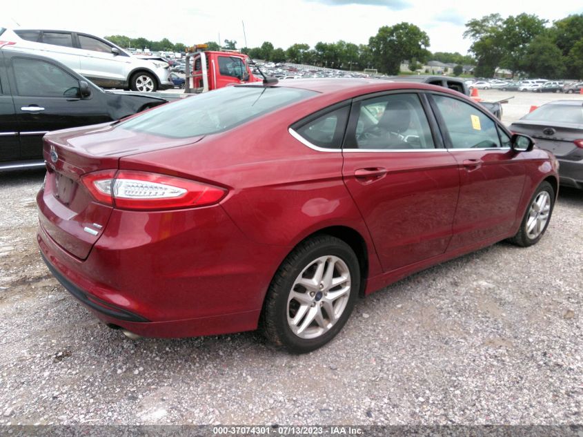 2016 FORD FUSION SE - 3FA6P0HD4GR297075