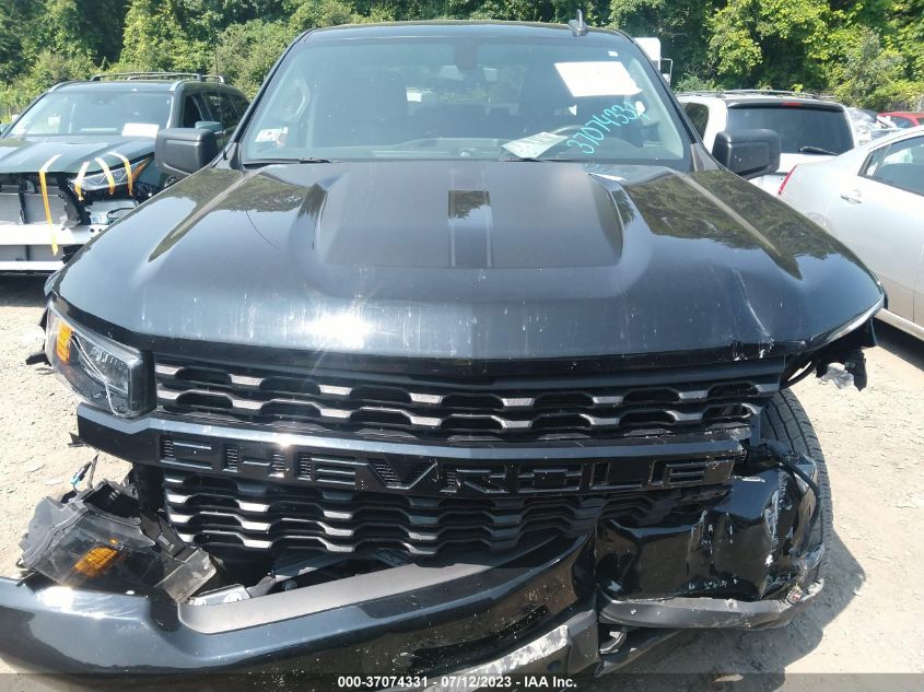 2021 CHEVROLET SILVERADO 1500 CUSTOM - 1GCRYBEK0MZ332527