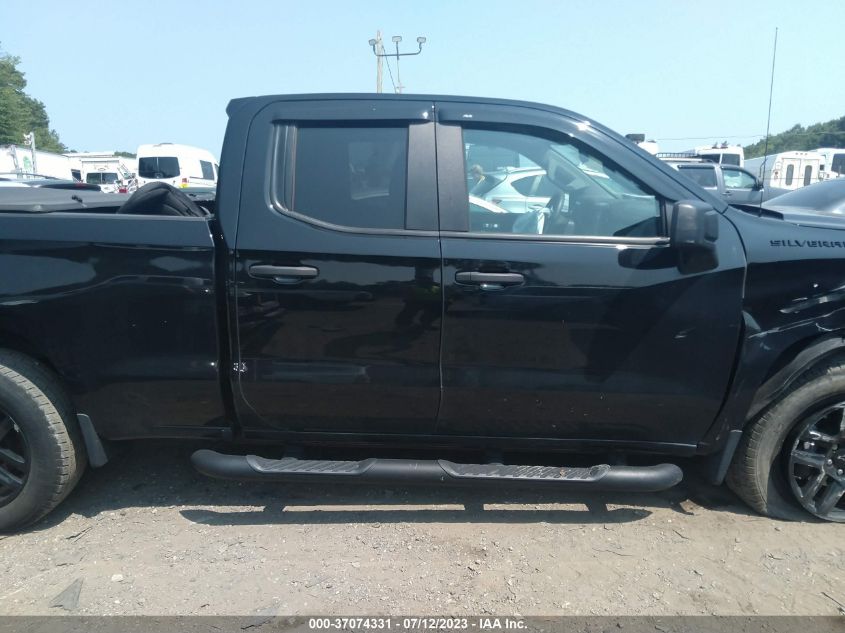 2021 CHEVROLET SILVERADO 1500 CUSTOM - 1GCRYBEK0MZ332527