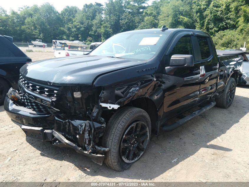 2021 CHEVROLET SILVERADO 1500 CUSTOM - 1GCRYBEK0MZ332527