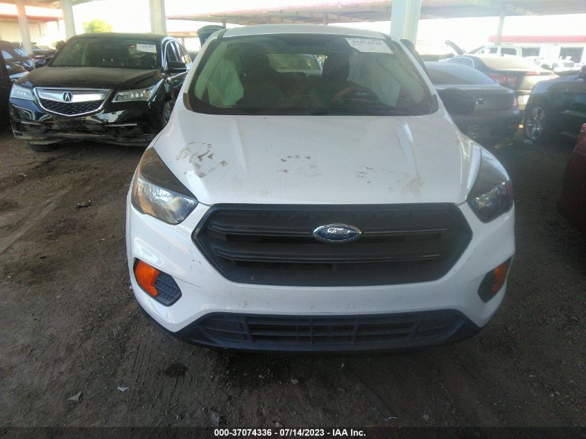 2018 FORD ESCAPE S - 1FMCU0F76JUB44387