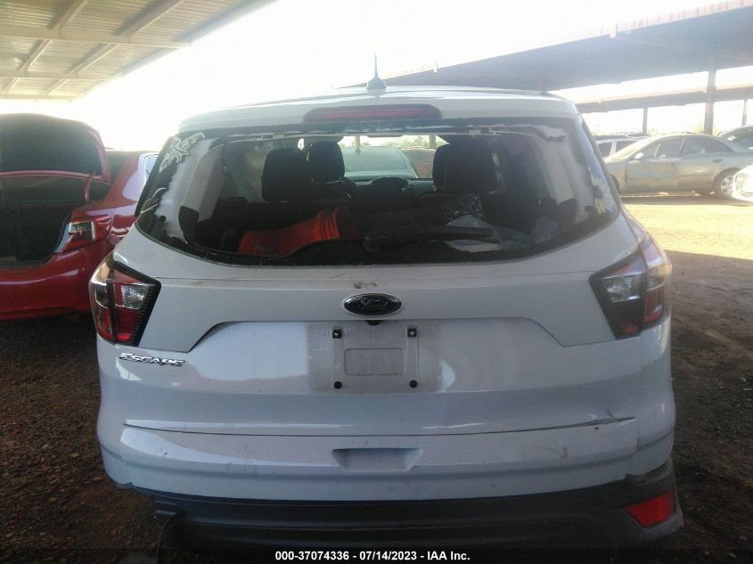 2018 FORD ESCAPE S - 1FMCU0F76JUB44387