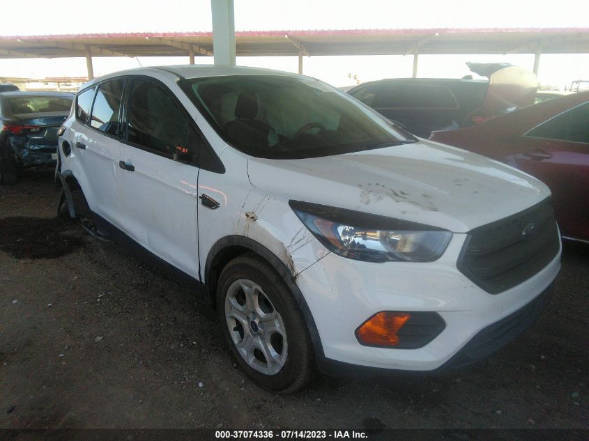 2018 FORD ESCAPE S - 1FMCU0F76JUB44387