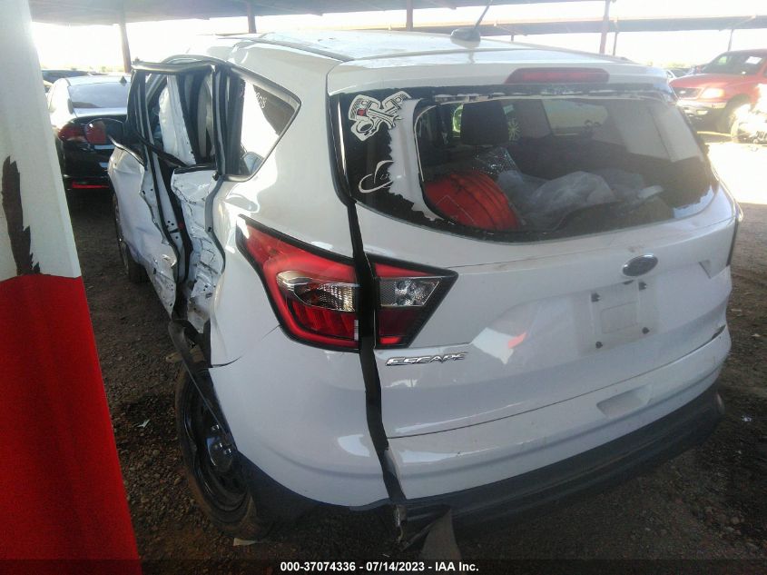 2018 FORD ESCAPE S - 1FMCU0F76JUB44387