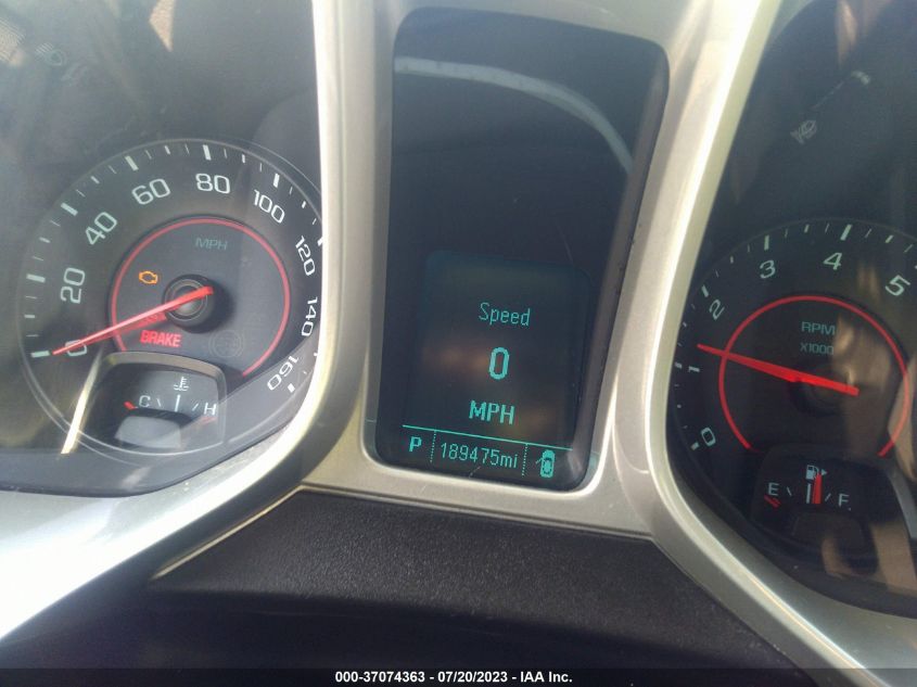 2015 CHEVROLET CAMARO LT - 2G1FD1E31F9250233