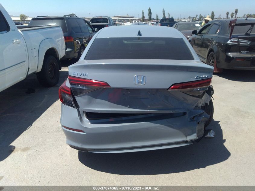 2022 HONDA CIVIC SEDAN SPORT - 2HGFE2F54NH610627