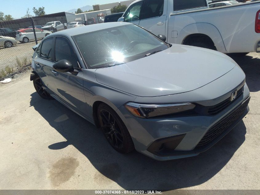 2022 HONDA CIVIC SEDAN SPORT - 2HGFE2F54NH610627