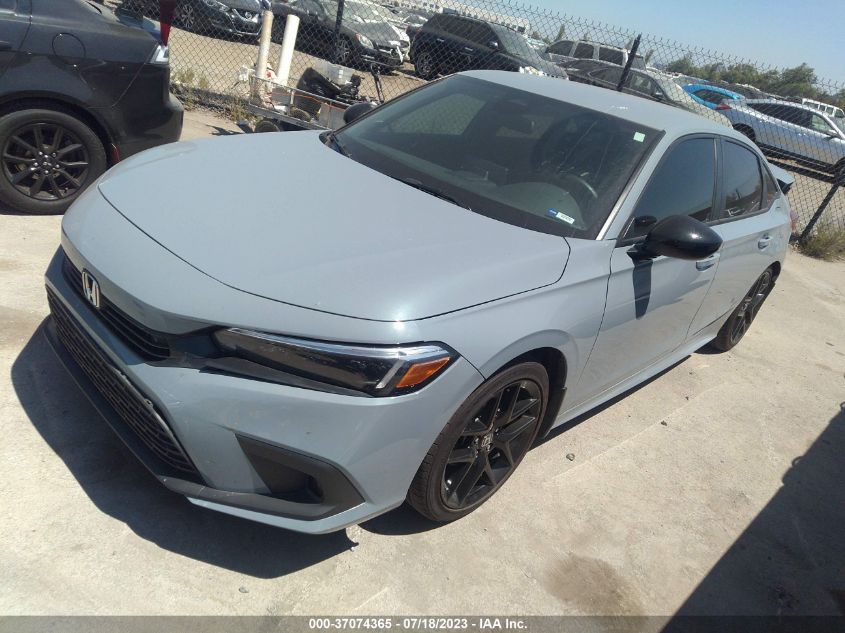 2022 HONDA CIVIC SEDAN SPORT - 2HGFE2F54NH610627