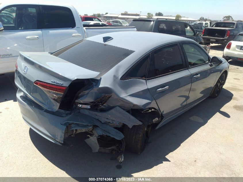 2022 HONDA CIVIC SEDAN SPORT - 2HGFE2F54NH610627