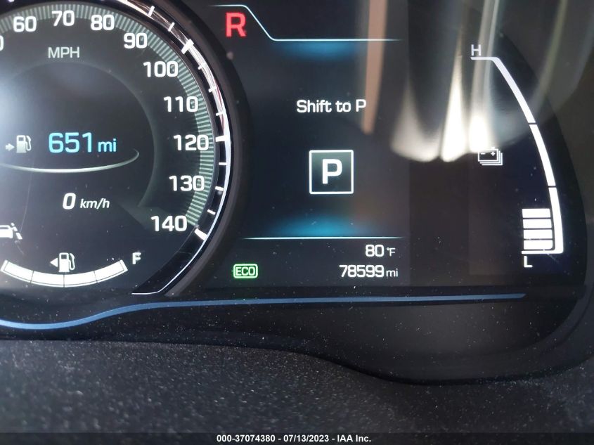 2017 HYUNDAI IONIQ HYBRID SEL - KMHC75LC2HU058168