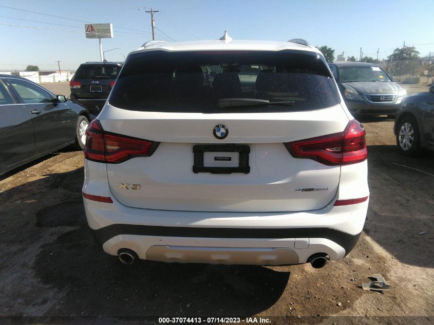 2020 BMW X3 SDRIVE30I - 5UXTY3C04LLU72724