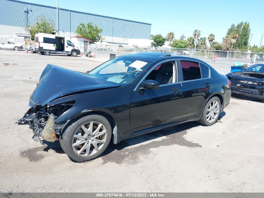 2013 INFINITI G37 SEDAN JOURNEY - JN1CV6AP4DM716429