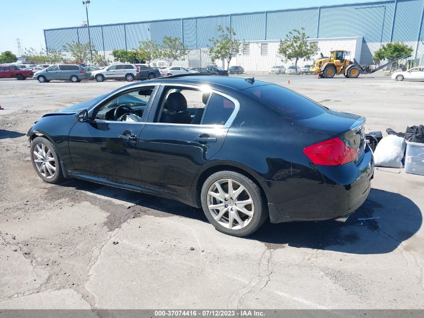 2013 INFINITI G37 SEDAN JOURNEY - JN1CV6AP4DM716429