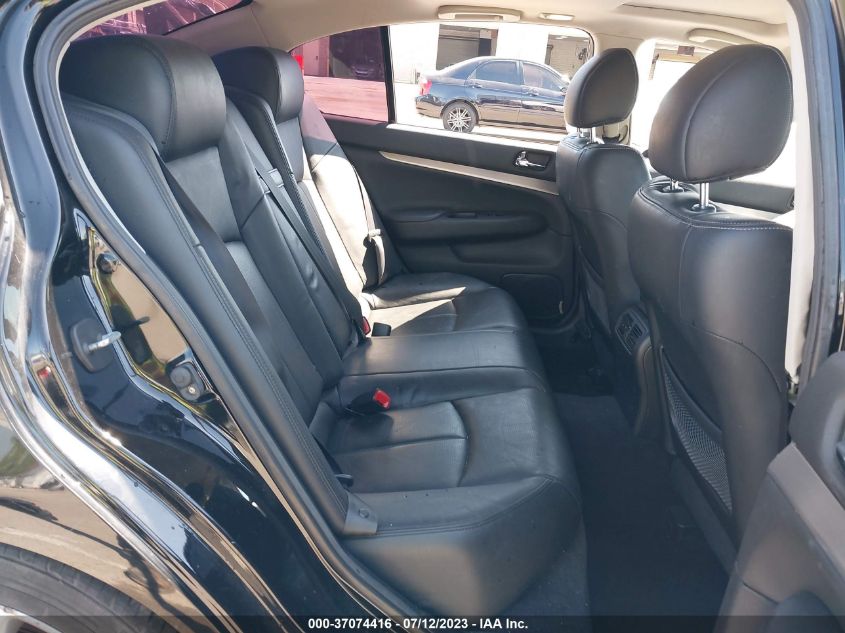 2013 INFINITI G37 SEDAN JOURNEY - JN1CV6AP4DM716429