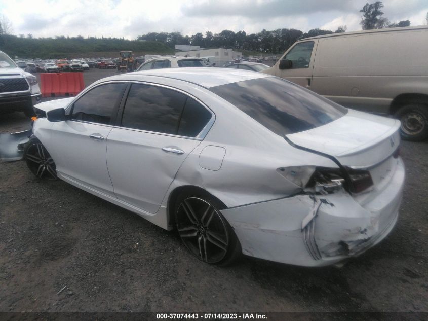 2017 HONDA ACCORD SEDAN SPORT SE - 1HGCR2F12HA213408