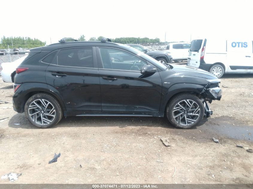 2022 HYUNDAI KONA N LINE - KM8K3CA34NU830454