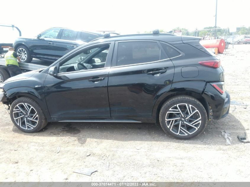 2022 HYUNDAI KONA N LINE - KM8K3CA34NU830454