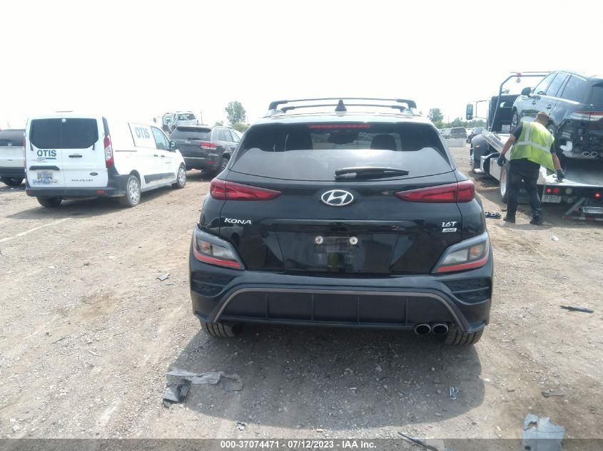 2022 HYUNDAI KONA N LINE - KM8K3CA34NU830454